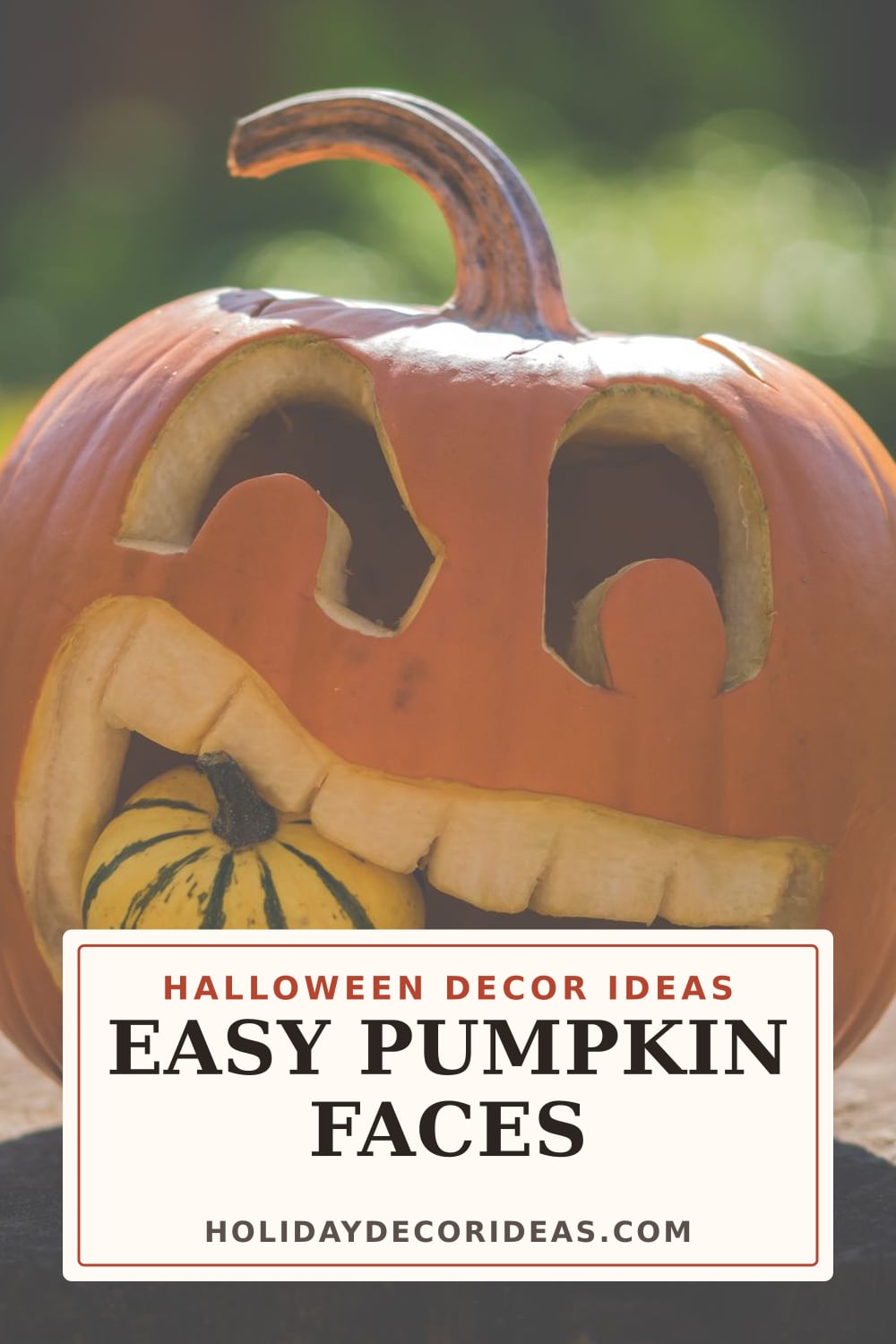 22 Carved Pumpkin Ideas: Pinterest pin 2