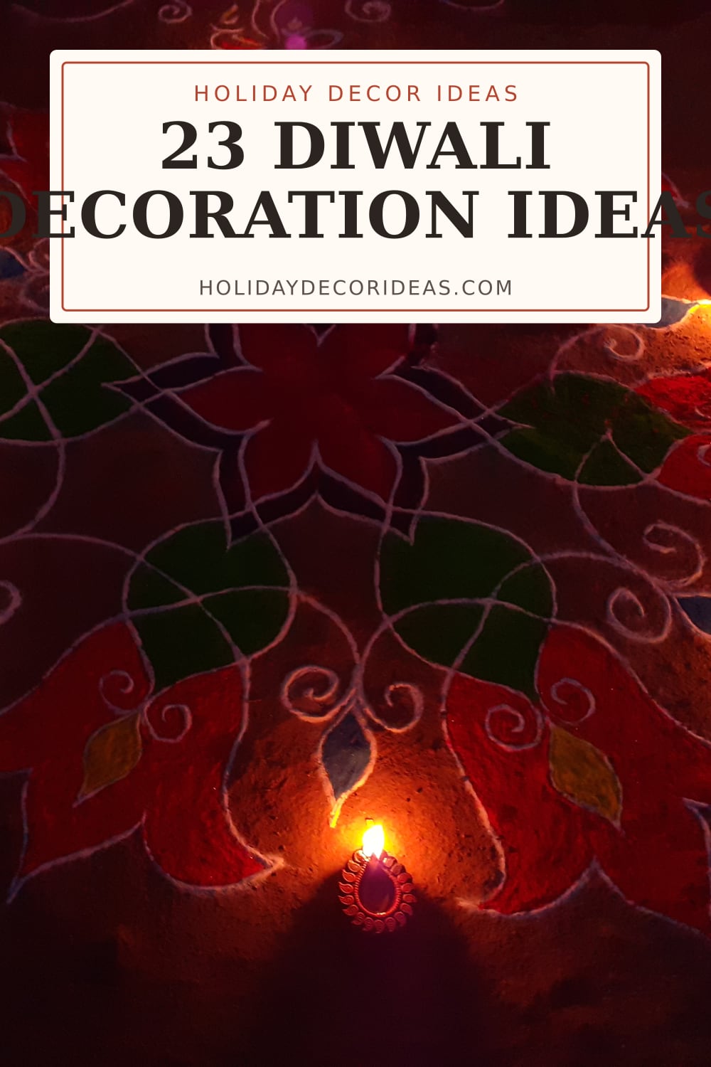 23 Diwali Decoration Ideas: pin image
