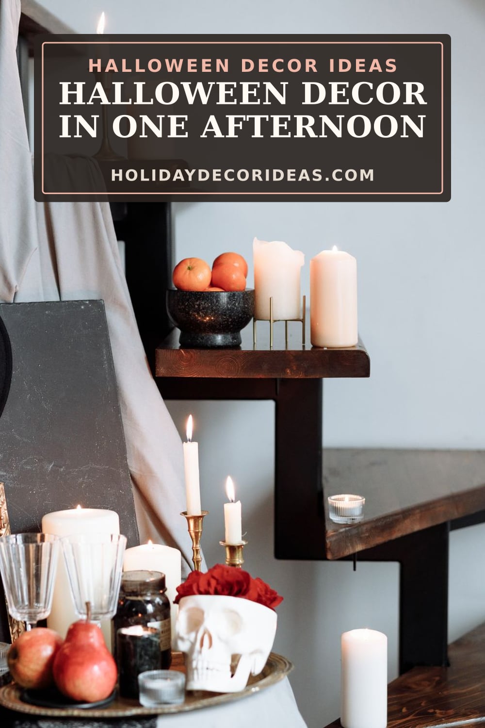 22 Easy DIY Halloween Decor: Pinterest pin 5