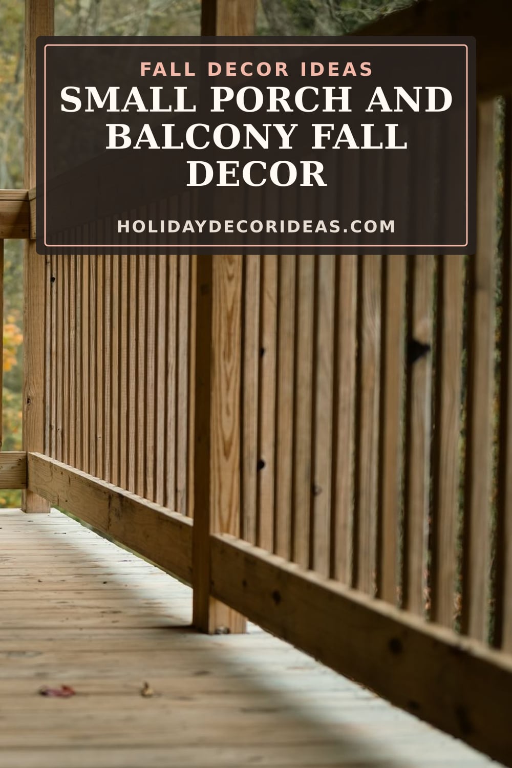22 Fall Porch Decor Ideas: Pinterest pin 5