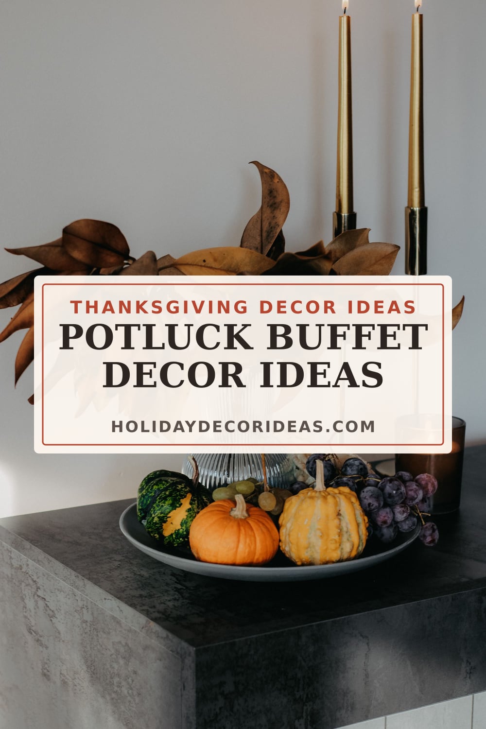 20 Friendsgiving Decor Ideas: Pinterest pin 3
