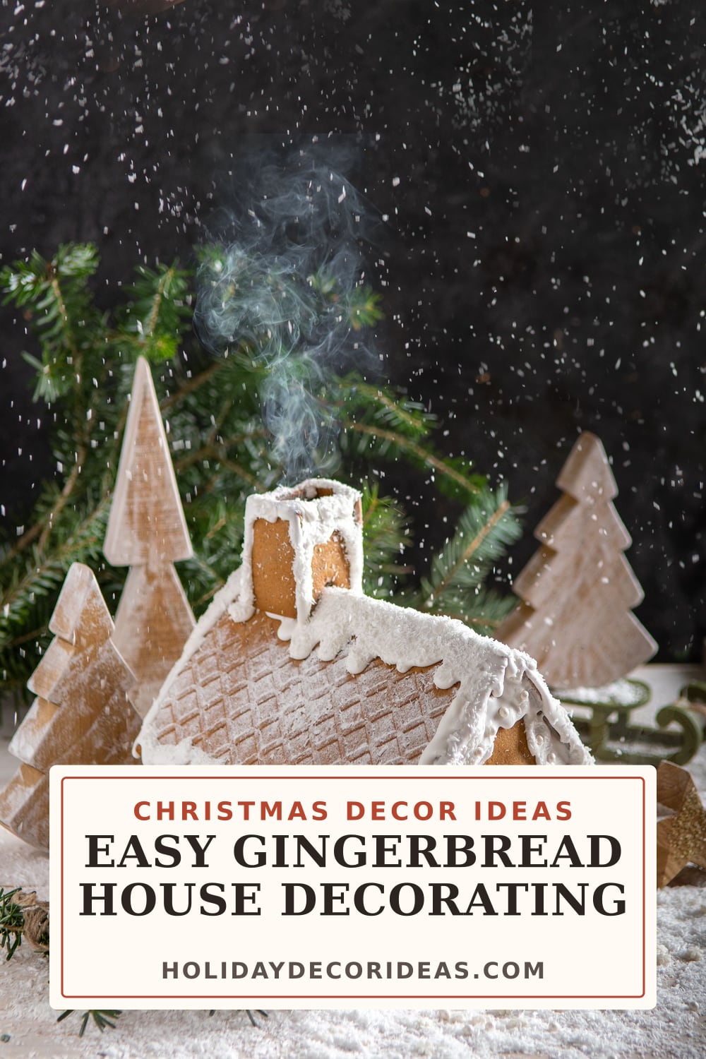 21 Gingerbread House Ideas: Pinterest pin 2