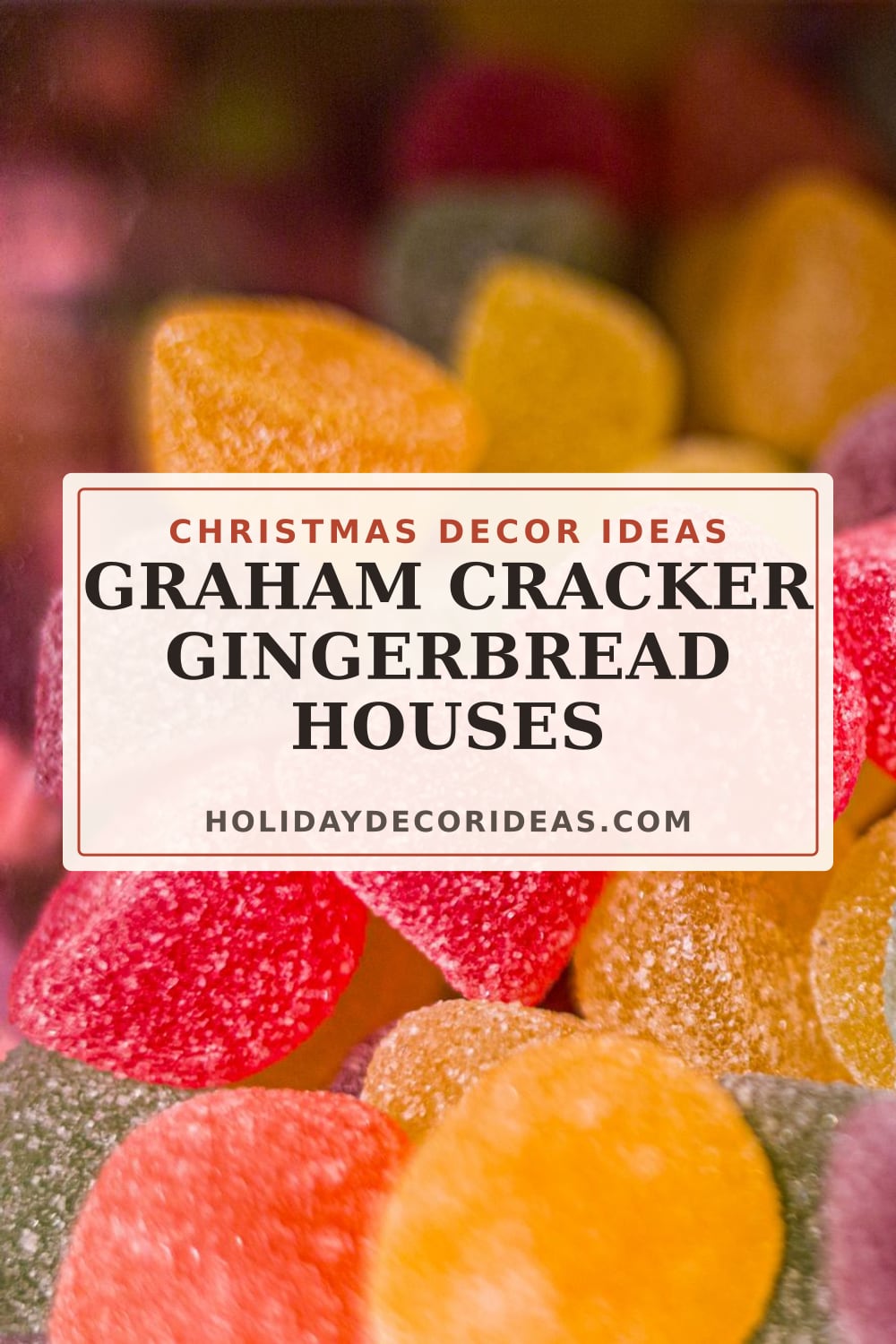 21 Gingerbread House Ideas: Pinterest pin 3