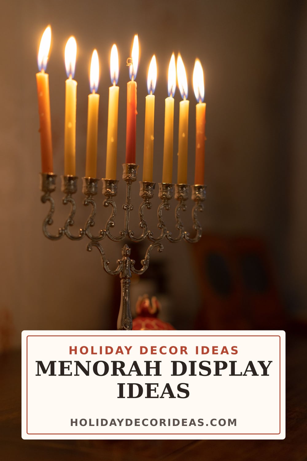 20 Hanukkah Decorations: Pinterest pin 2
