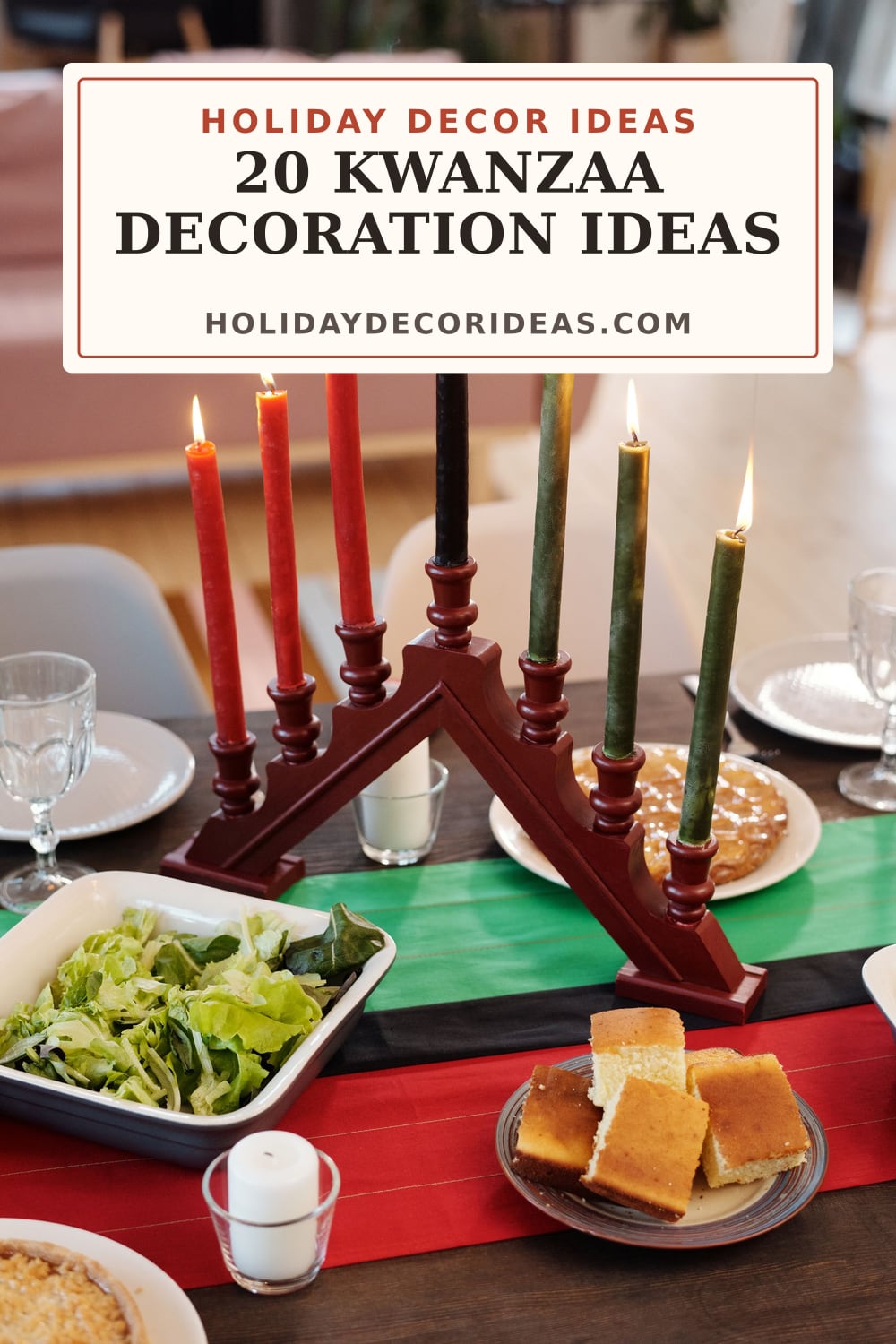 20 Kwanzaa Decoration Ideas: Pinterest pin 1