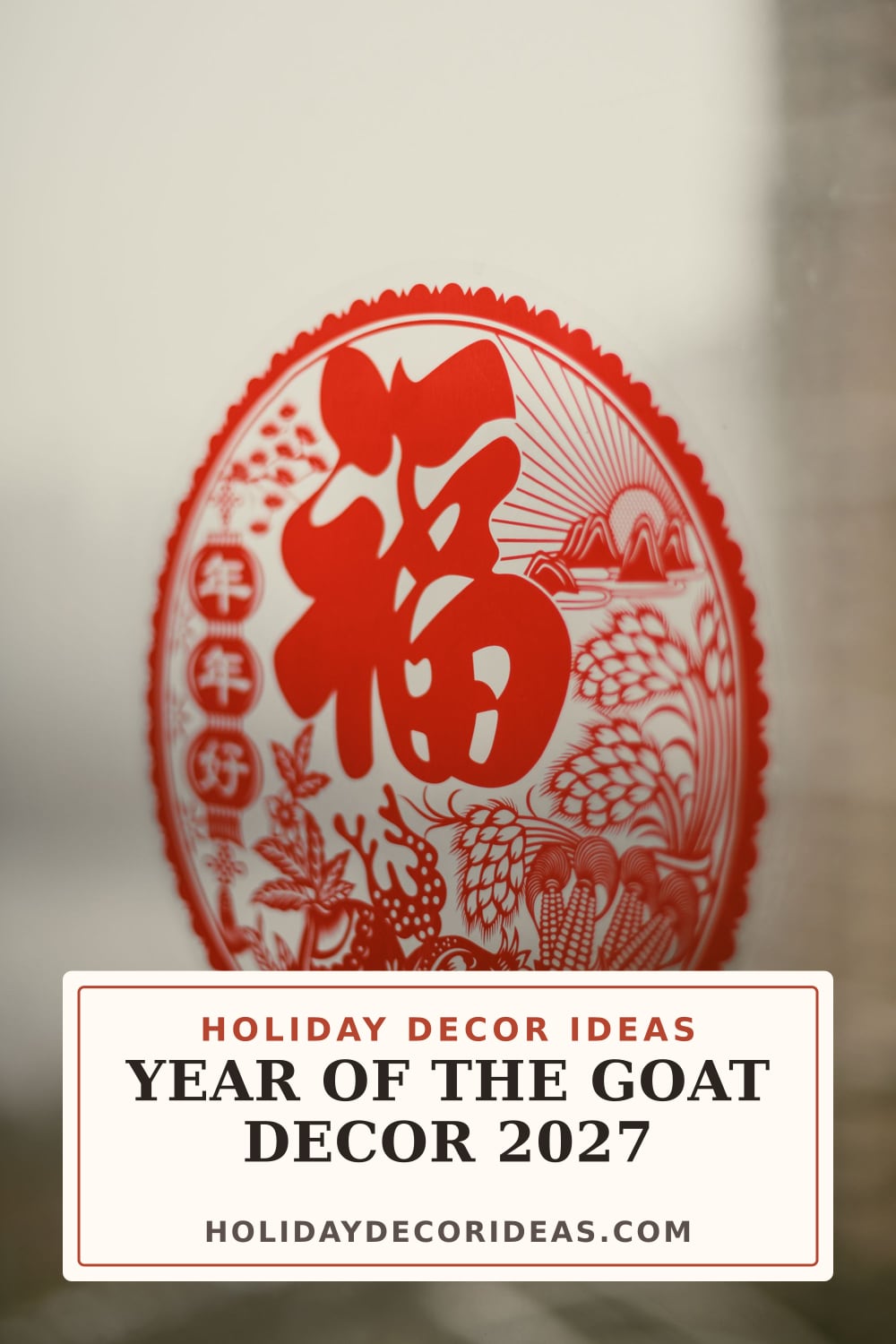 20 Lunar New Year Decor Ideas: Pinterest pin 2