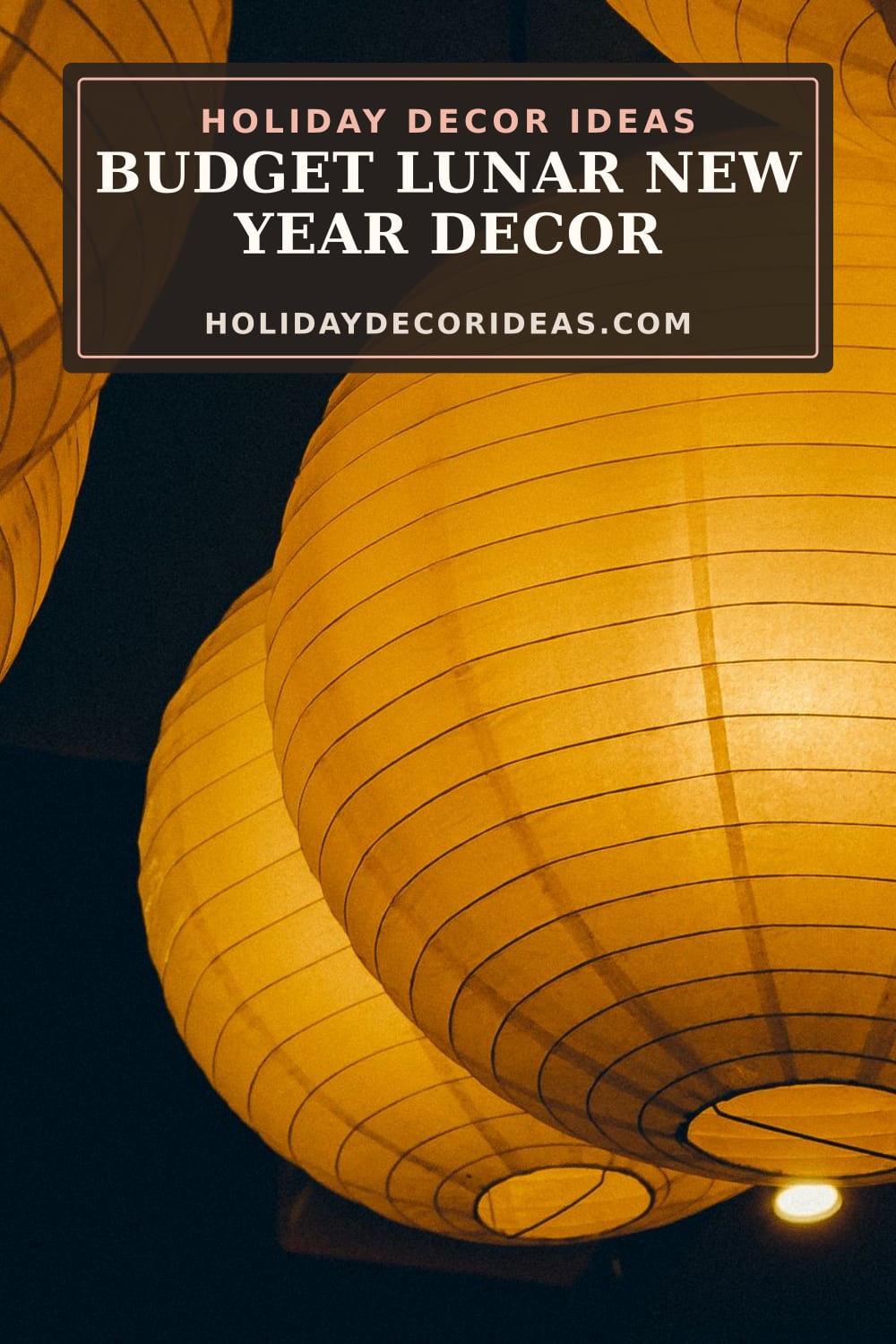 20 Lunar New Year Decor Ideas: Pinterest pin 5