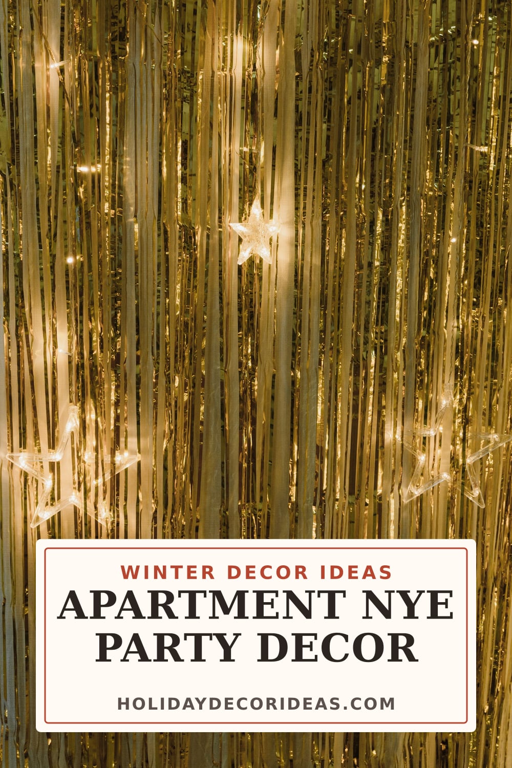 20 NYE Party Decor Ideas: Pinterest pin 2