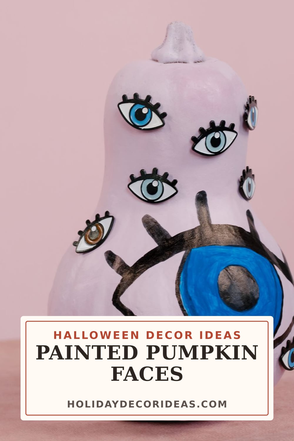 22 No-Carve Pumpkin Ideas: Pinterest pin 2