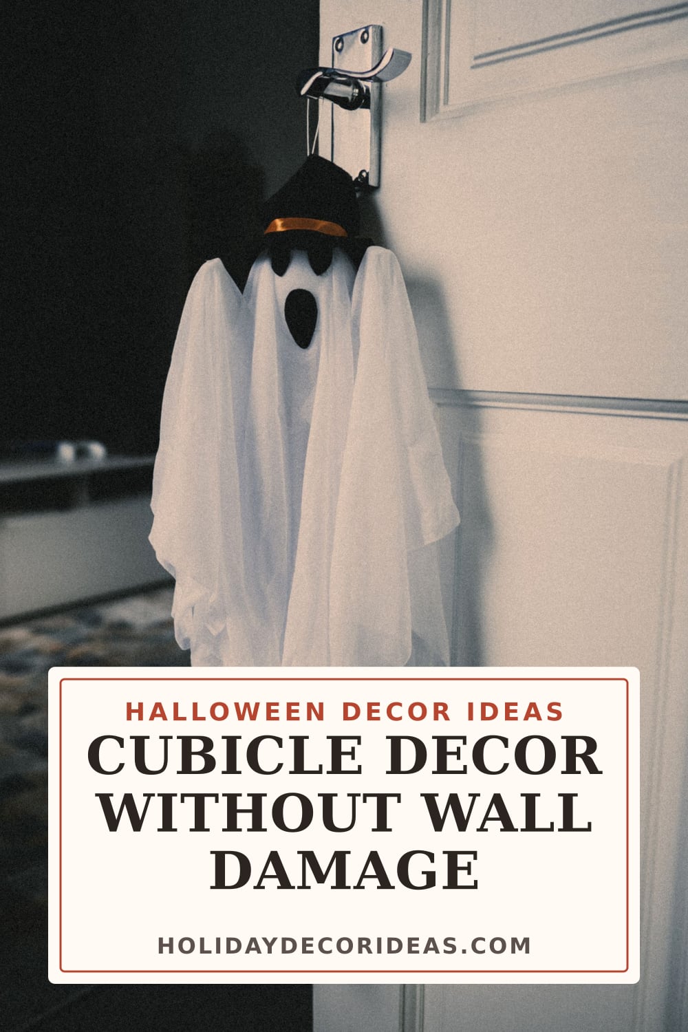 21 Office Halloween Decor Ideas: Pinterest pin 2