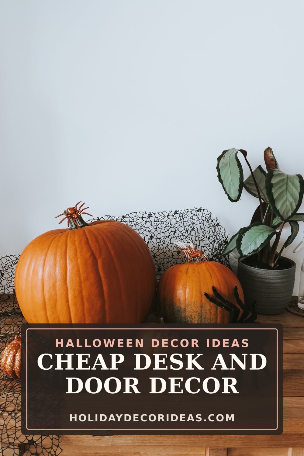 21 Office Halloween Decor Ideas: Pinterest pin 4