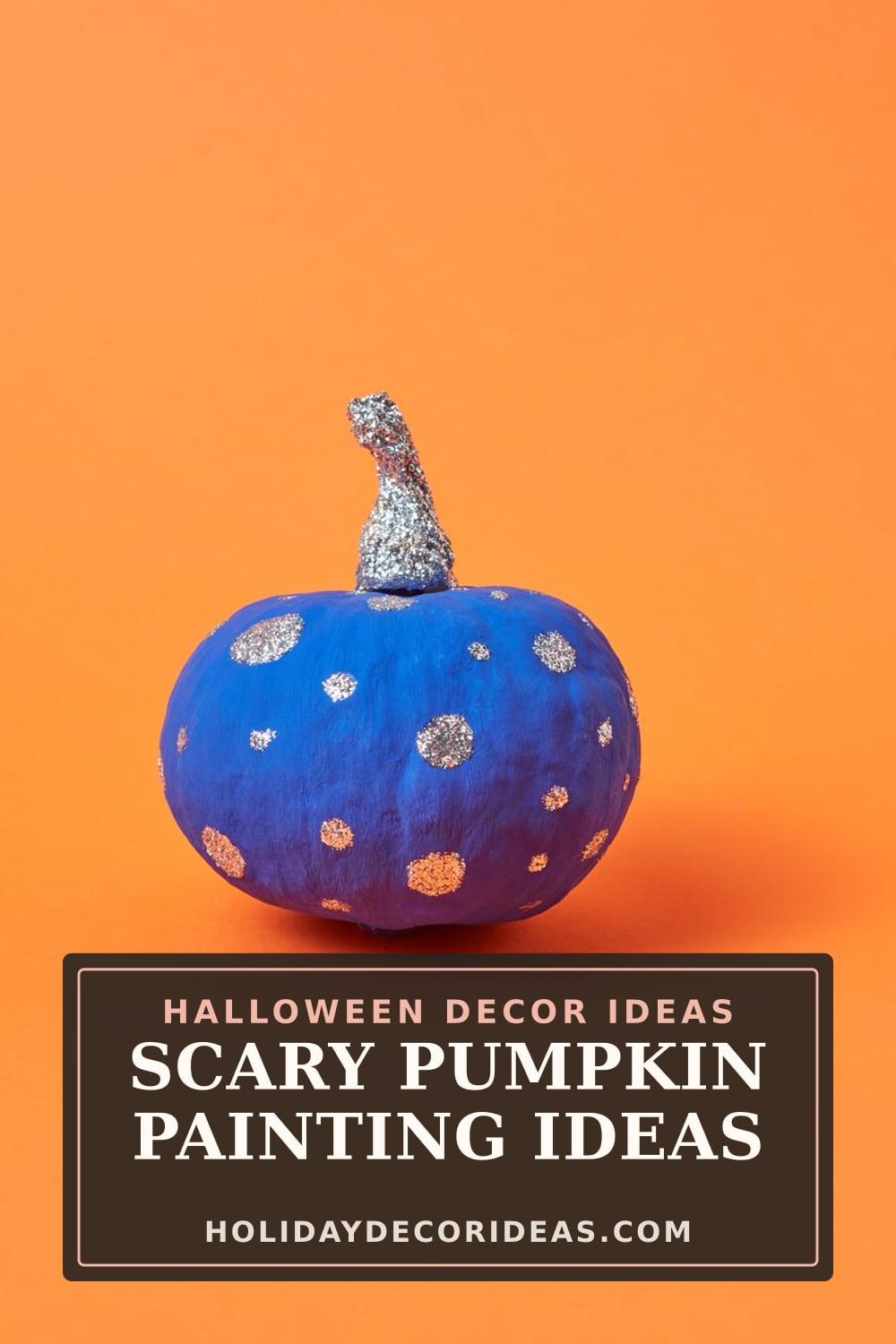 20 Painted Pumpkin Ideas: Pinterest pin 4