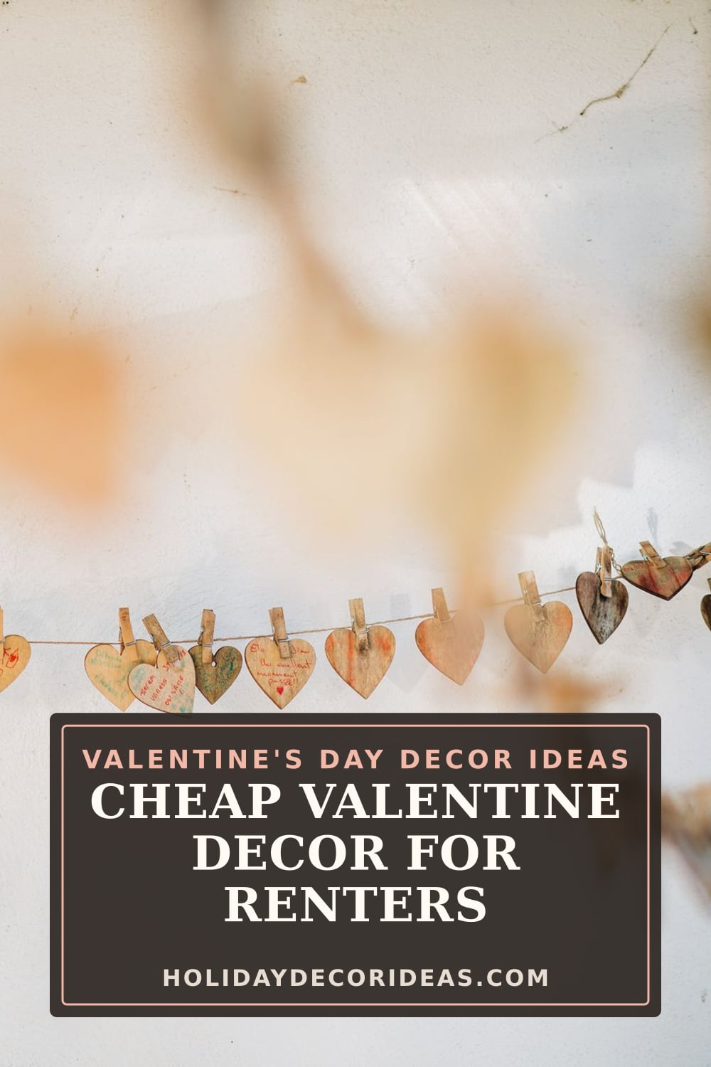 21 Valentine's Day Decor Ideas: Pinterest pin 4